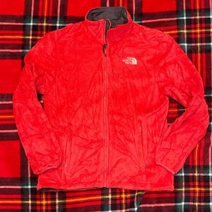 The North Face Vibrant Red Fleece Jacket